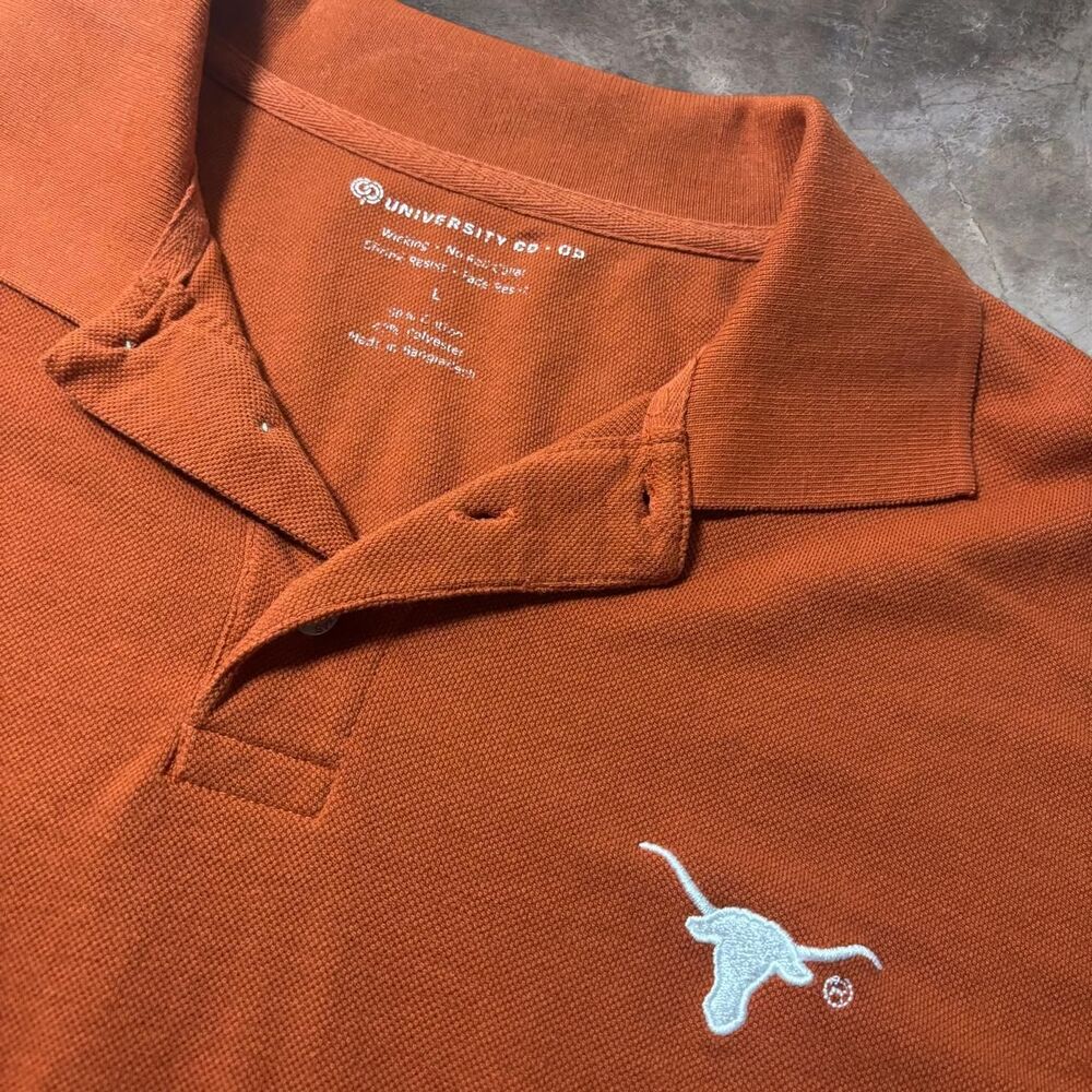 Ncaa Men's Orange Polo-shirts